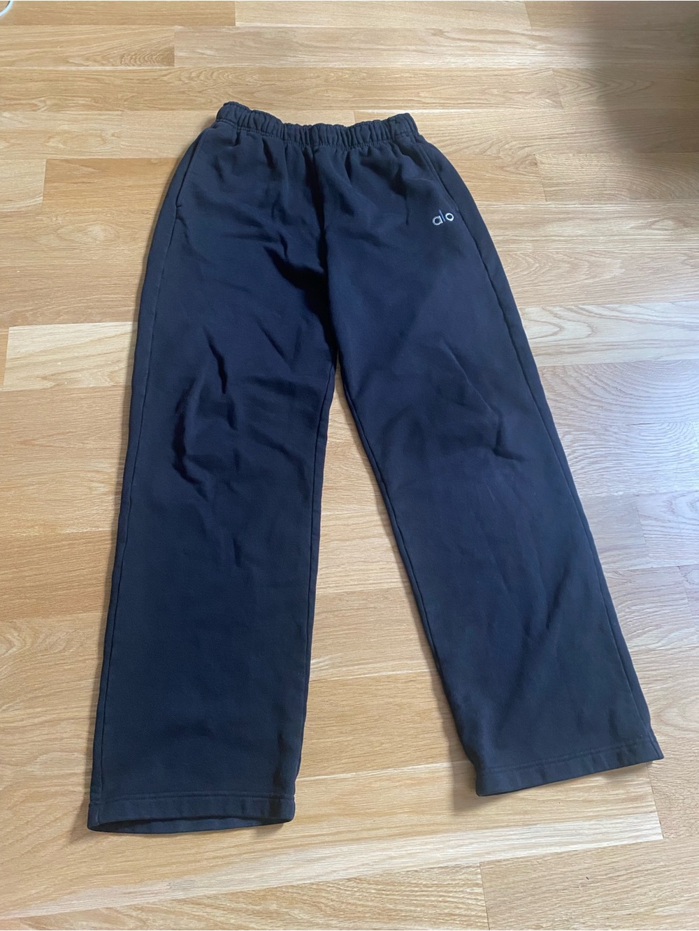ALO Black Women’s Wide Sweatpants Size S